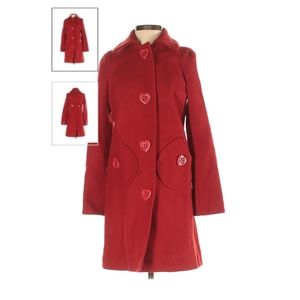 SALE !!! RARE Marc Jacobs read heart coat